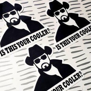 Is This Your Cooler Bundle of 3 Vinyl Stickers